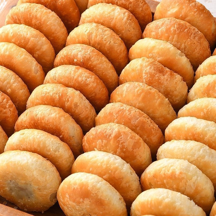 正宗酥饼老婆饼整箱批发芝麻饼板栗酥手工糕点心零食早餐食品包邮