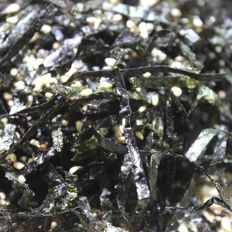 章鱼小丸子海苔丝商用切丝海苔条寿司食材海苔碎片拌饭海苔条商用