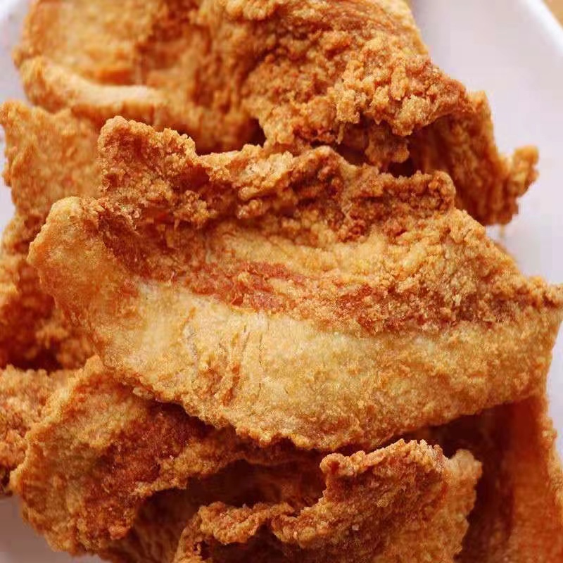 青岛猪油渣零食香脆带皮五花肉油炸猪肉脆皮脂渣网红小吃休闲食品