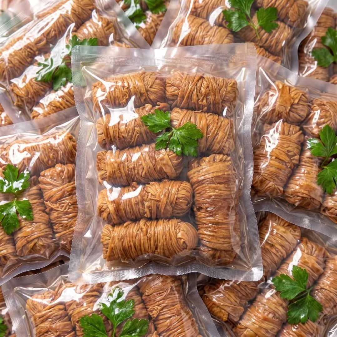 3 大袋太便宜】新鲜现卤味苦肠卷猪肠卷熟食即食下酒菜名吃卷捆肠