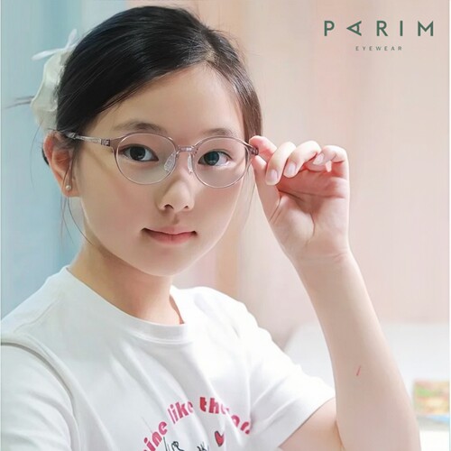 派丽蒙儿童眼镜框6-8岁男女孩防滑53080近视透明超轻镜架硅胶鼻托