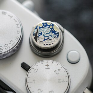 梵高星空相机快门按钮适用富士xt5/xt30/x100v徕卡m11m6快门帽键