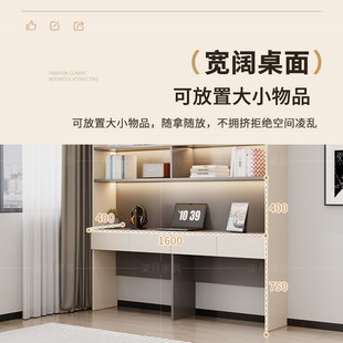 书柜家用带玻璃门客厅一体整墙现代简约定制储物实木书架展示柜