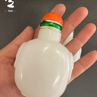 蒙古族婚礼节日礼物仪用品蒙族手工雕刻鼻烟壶古蒙古特色祝寿回礼