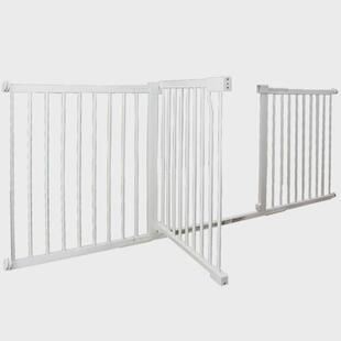 免打孔全自动关门安全门栏加长楼梯过道防护栏围栏加长超长加高