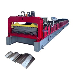 全自动数控楼承板压型设备 彩钢压瓦机钢结构楼面板成型机