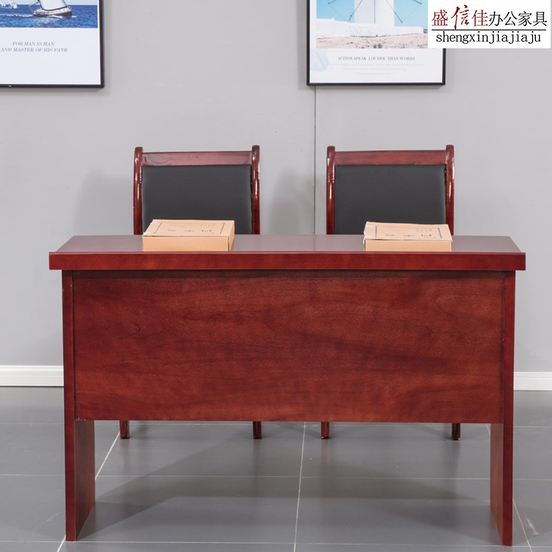 条形会议桌培训室培训桌油漆条形双人课桌三人桌现代简约演讲桌