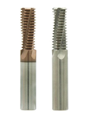 钨钢全齿铣牙刀加工中心铝用多齿合金螺纹铣刀不锈钢锣牙刀M46810