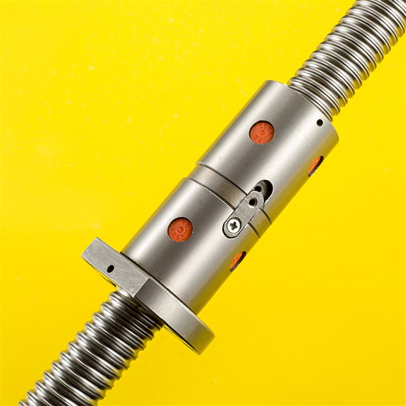 双螺母滚珠丝杆 丝杠DFU1605 2005 2510 4010加长丝母滚珠丝杆副