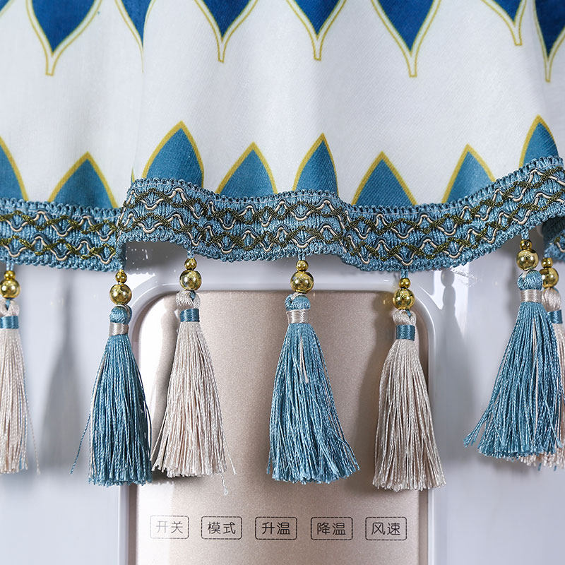 美式空调顶部罩子空调套家用圆形开机不取柜式立式圆柱空调防尘罩