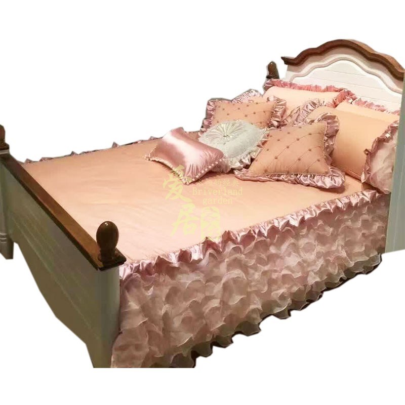 欧式法式公主风床上用品十件套件奢华婚庆乔迁样板房床品多件套装