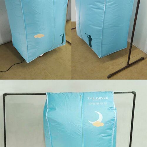 便携干衣机外罩套布套家用悬挂式烘干机布罩吊挂式折叠干衣柜罩子