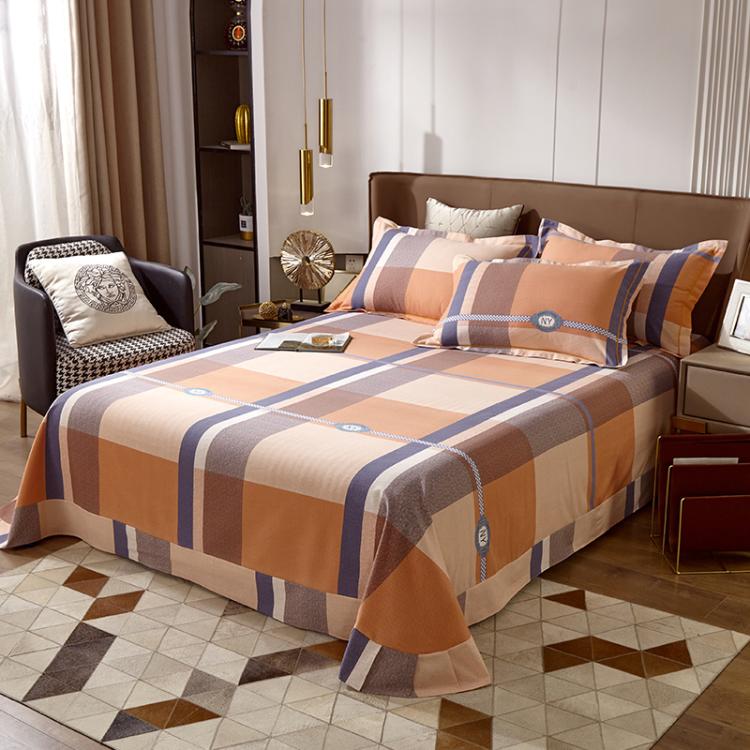 纯棉磨毛床单单件棉布加厚单双人1.2/1.5/1.8/2m床品冬季保暖床单