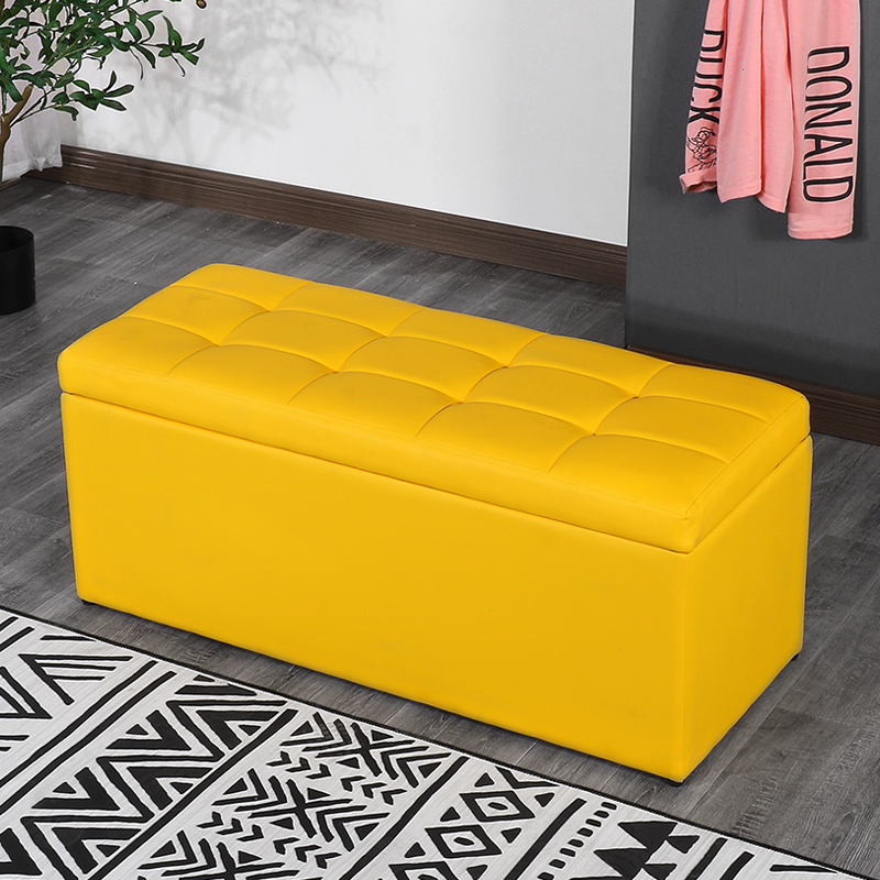 换鞋凳家用门口玄关长方形可坐服装店实木柜收纳箱储物凳沙发凳子