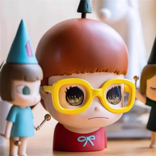 奈良美智小女孩存钱罐潮流玩具存钱筒桌面装饰摆饰潮玩艺术公仔