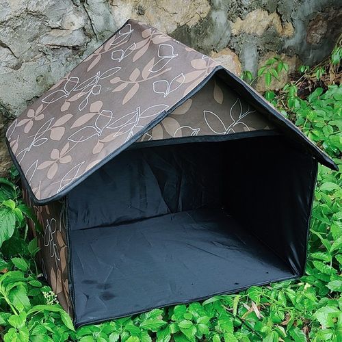 流浪猫户外宠物喂食屋遮雨棚遮阳防雨棚室外防积水猫屋猫窝夏季