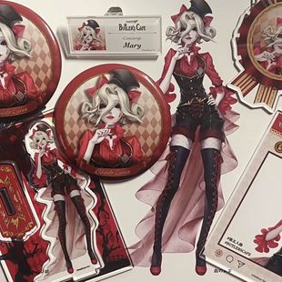 自制第五人格周边红夫人万圣节吧唧立牌亚克力桌面摆件胸针 新款