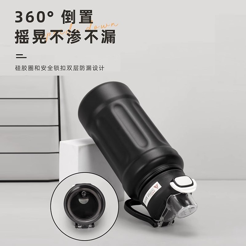 保温杯大容量316水杯咖啡杯便携学生杯子女新款2024高颜值水壶男