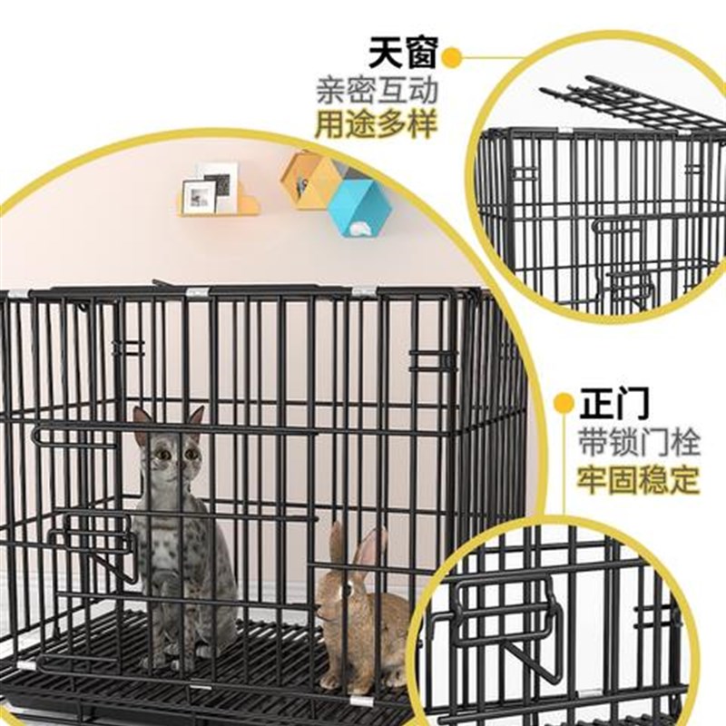 狗笼子大型犬室外懒人r柯基犬柯基大狗狗窝带厕所耐咬款