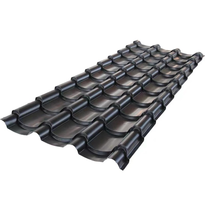 铝瓦瓦片 屋顶仿古铝瓦 波纹铝瓦彩钢瓦镀锌瓦仿古瓦