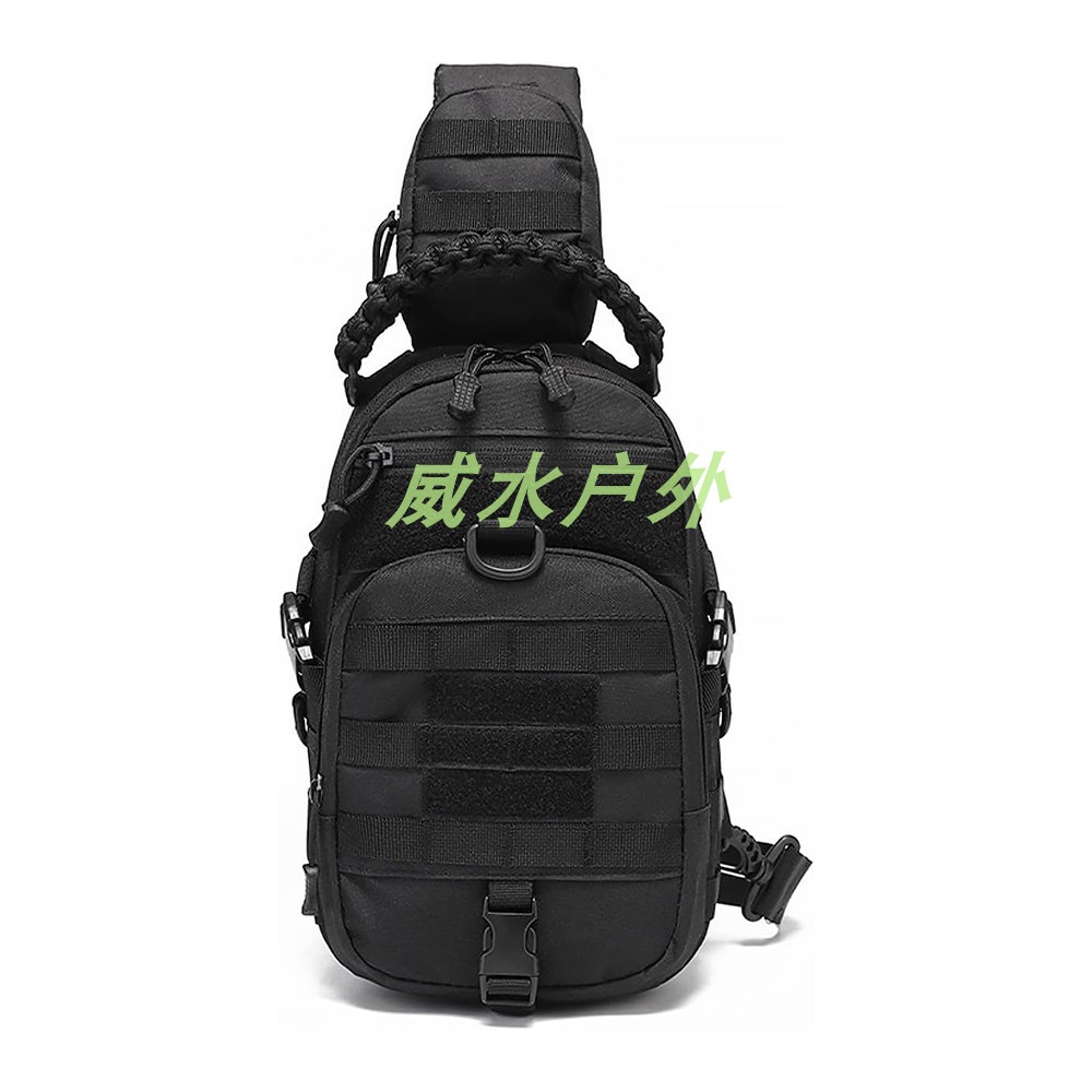 战术运动胸包轻量登山通勤斜挂包