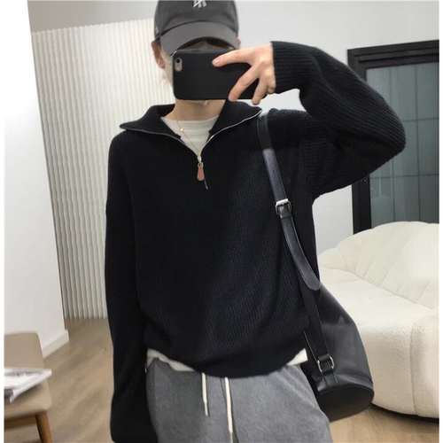 娇艳猫100%纯山羊绒毛衣女