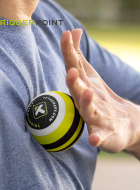 triggerpoint筋膜球肌肉放松按摩球专业瑜伽健身腰背花生球足底球