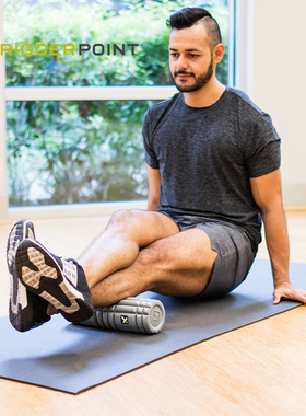 triggerpoint实心泡沫轴瑜伽柱健身舒缓肌肉放松小腿背部按摩滚轴