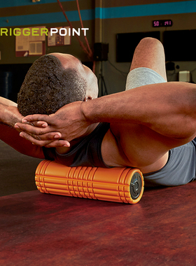 triggerpoint电动泡沫轴肌肉放松专业瑜伽筋膜滚轮健身按摩器材