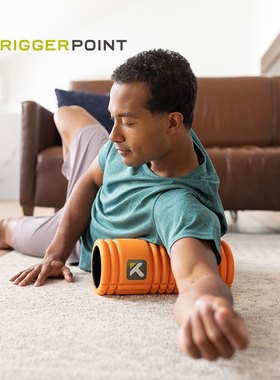 triggerpoint泡沫滚轴瑜伽柱肌肉放松舒缓滚腿初学者健身瑜伽滚轮