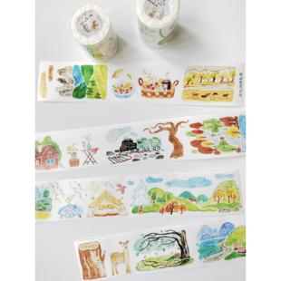 童心海海 麻辣糯米周vol.6 四方食事 字素 Doublemode胶带 小森林