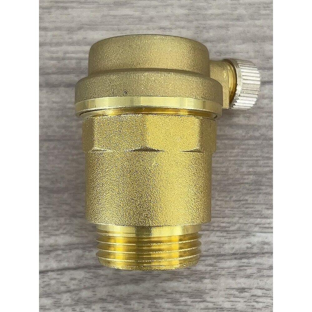 黄铜自动排气阀门放风阀暖气阀4分6分1寸自来水管道平口直排气阀