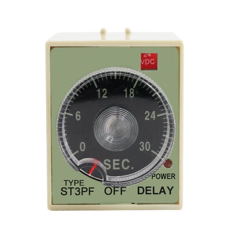 St3Pf时间继电器St3Pf- t1继电器220V 24V断电延迟银点配备基础Js