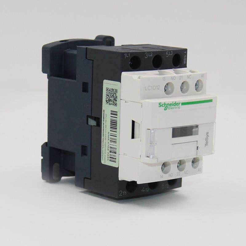 施耐德接触器220V Lc1D12三相交流380V电梯110V直流24V辅助1开1关