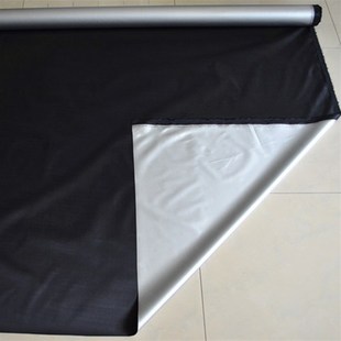 阳台遮光布黑色遮阳帘 实验室投影室宿舍遮光 厂房车间多媒体窗帘