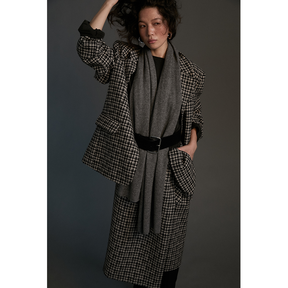 纹样系InHug/羊毛呢西装&裙