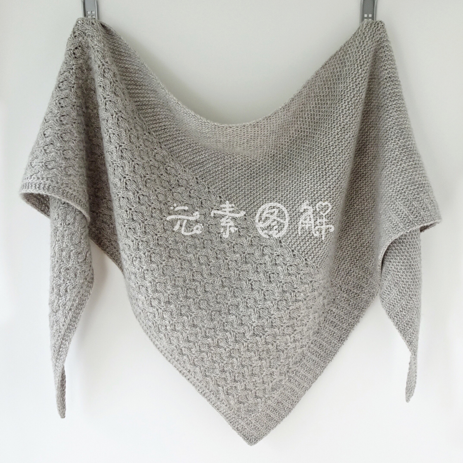 多恩披肩图解织毛衣教程