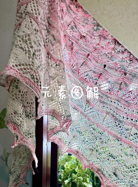 524Romi神秘织2024迷雾之路 披肩围巾编织图解教程中文字版非视频