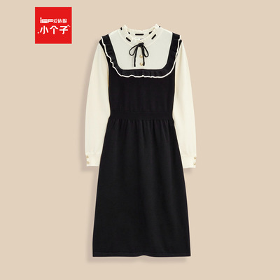 IEF/爱依服【小个子】2025秋冬毛针织连衣裙中长款miu系穿搭裙子