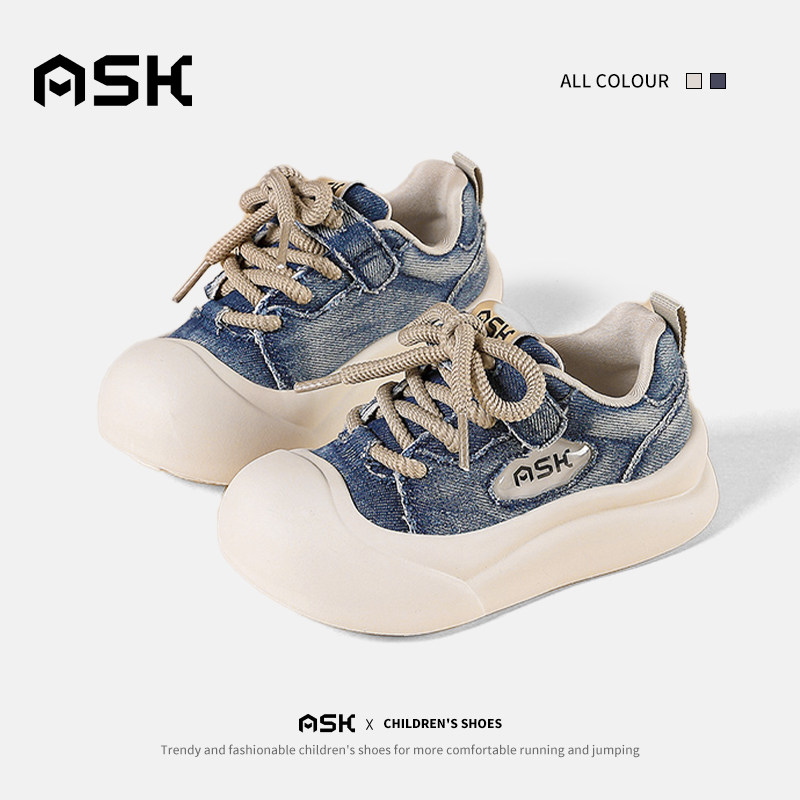 ASKjunior中大童运动板鞋百搭