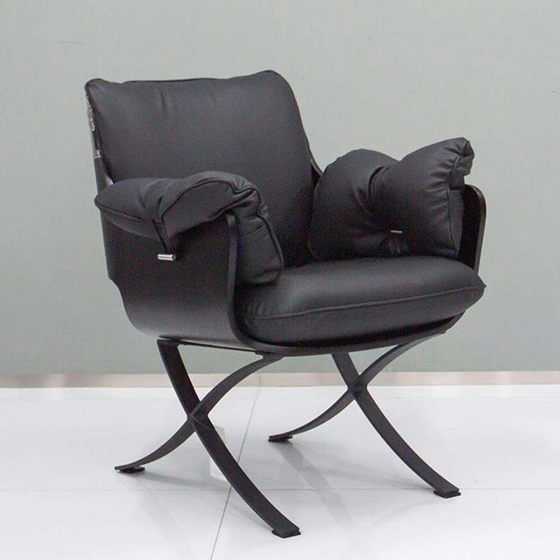 高端网红发廊专用理发店凳日式理发烫发椅休息区等候椅