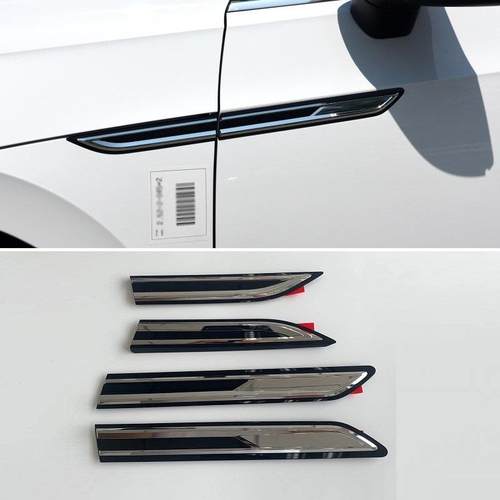 适配19-20款新CC车门翼子板车标贴标车身侧面车标叶子板车标