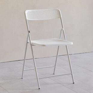 托 托帕瑞椅子室内户外可折叠收纳椅小户型简约餐桌椅洞洞椅休闲