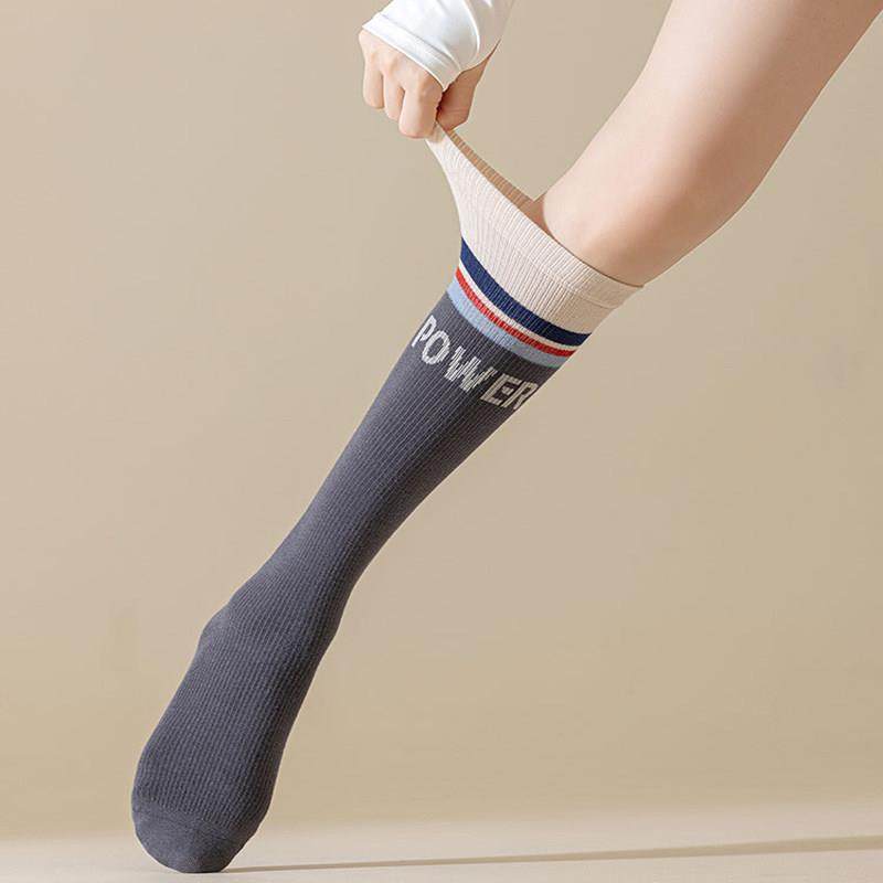 IuIunrsen专业运动肌能压缩袜小腿拼色瑜伽健身跳绳跑步骑行袜,女士内衣/男士内衣/家居服,长筒袜,淘宝优惠券,粉丝福利购,淘宝优惠卷