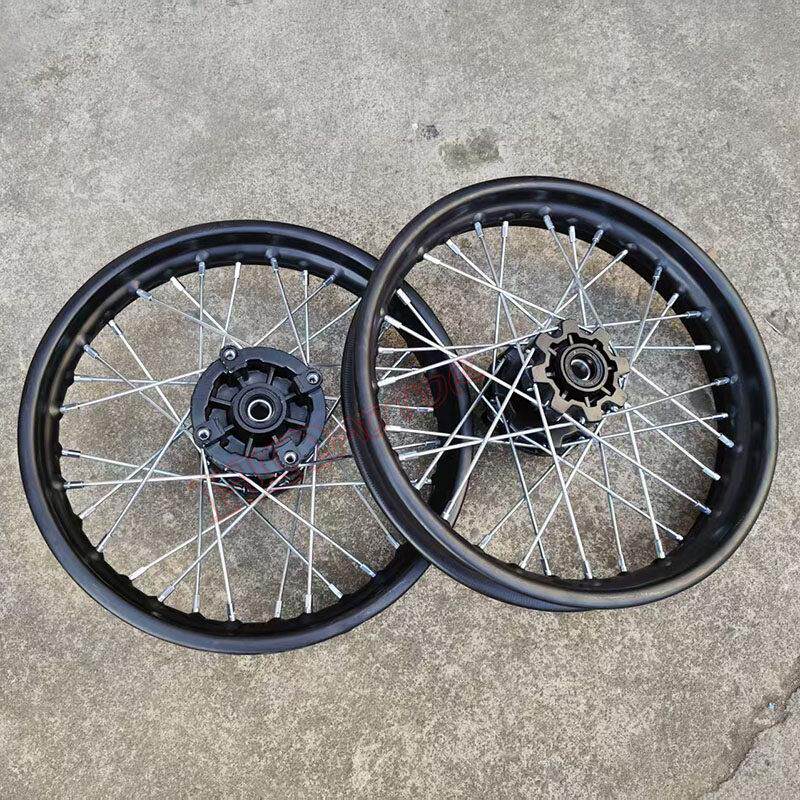 越野摩托车配件波速尔T8 前轮14/17/19寸后轮14/16寸 C盘轮毂钢圈