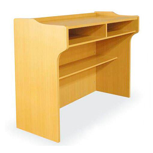 成都现代板式会议台演讲台学校教师讲台桌移动迎宾发言台家具定制