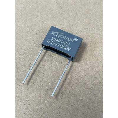 MMKP82谐振电容器682J2000V 0.0068UF2000V 2000V682J P15 P22.5