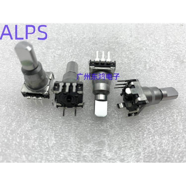 ALPS原装EC11型编码器带开关30定15脉冲点EC11K1524406行程0.5