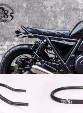CB400/CG125机车复古改装尾翼 U型管弯管 GN125/GN250复古尾架