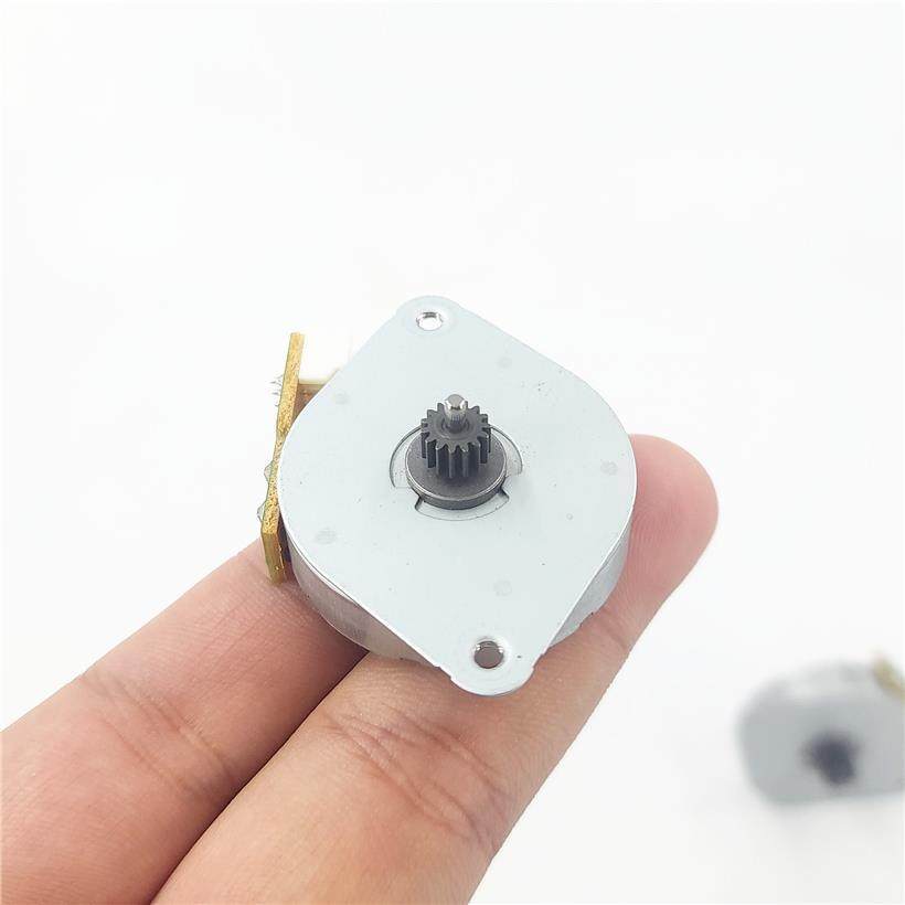 热销超薄ST35圆形步进电机 PM永磁 高速型 二相四线 小型打印机马